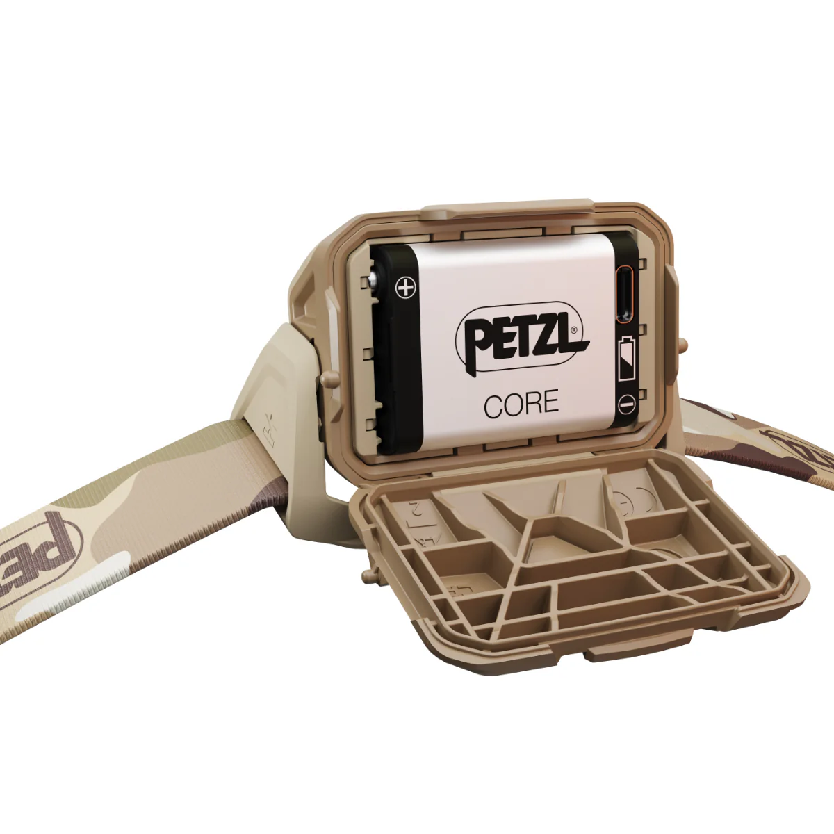 Petzl - Aria 1R RGB Pandelampe 475 Lumen // Camo - Image 4