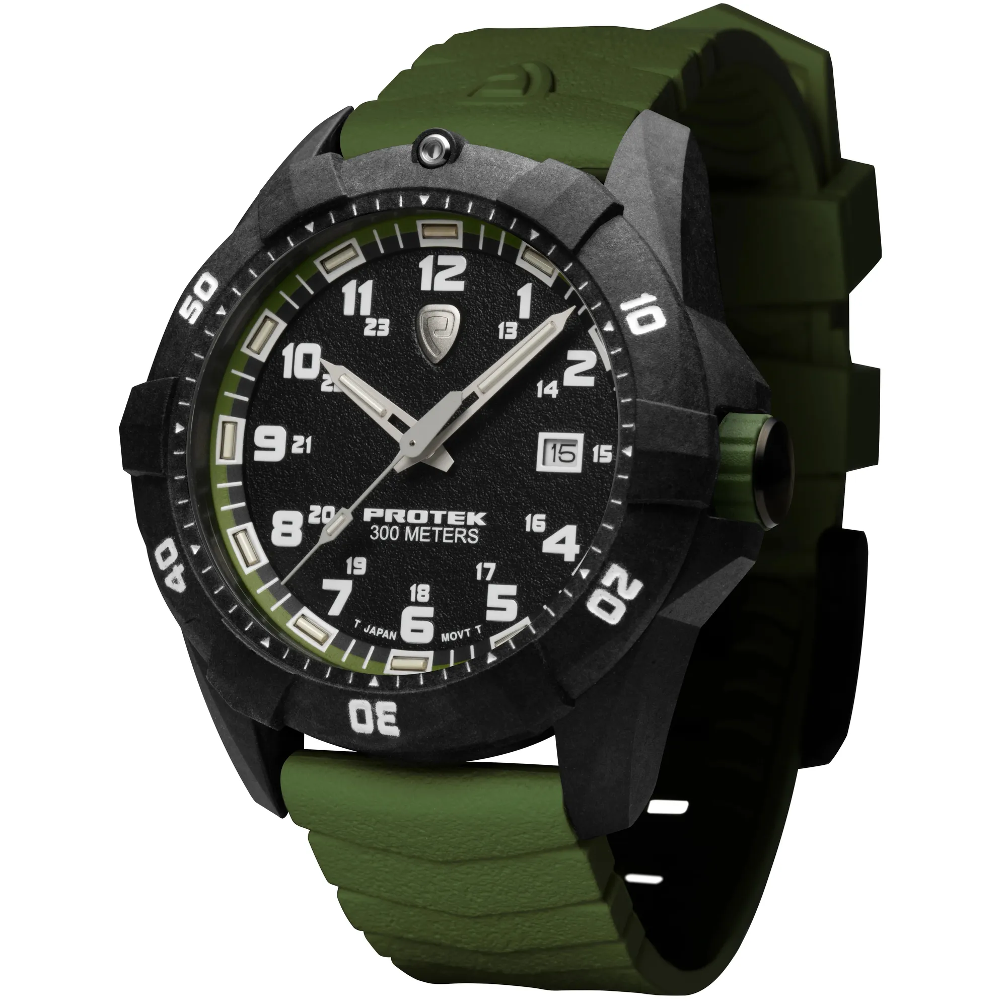 ProTek - PT1005G 42 mm Outdoor Ur // Grøn - Image 2