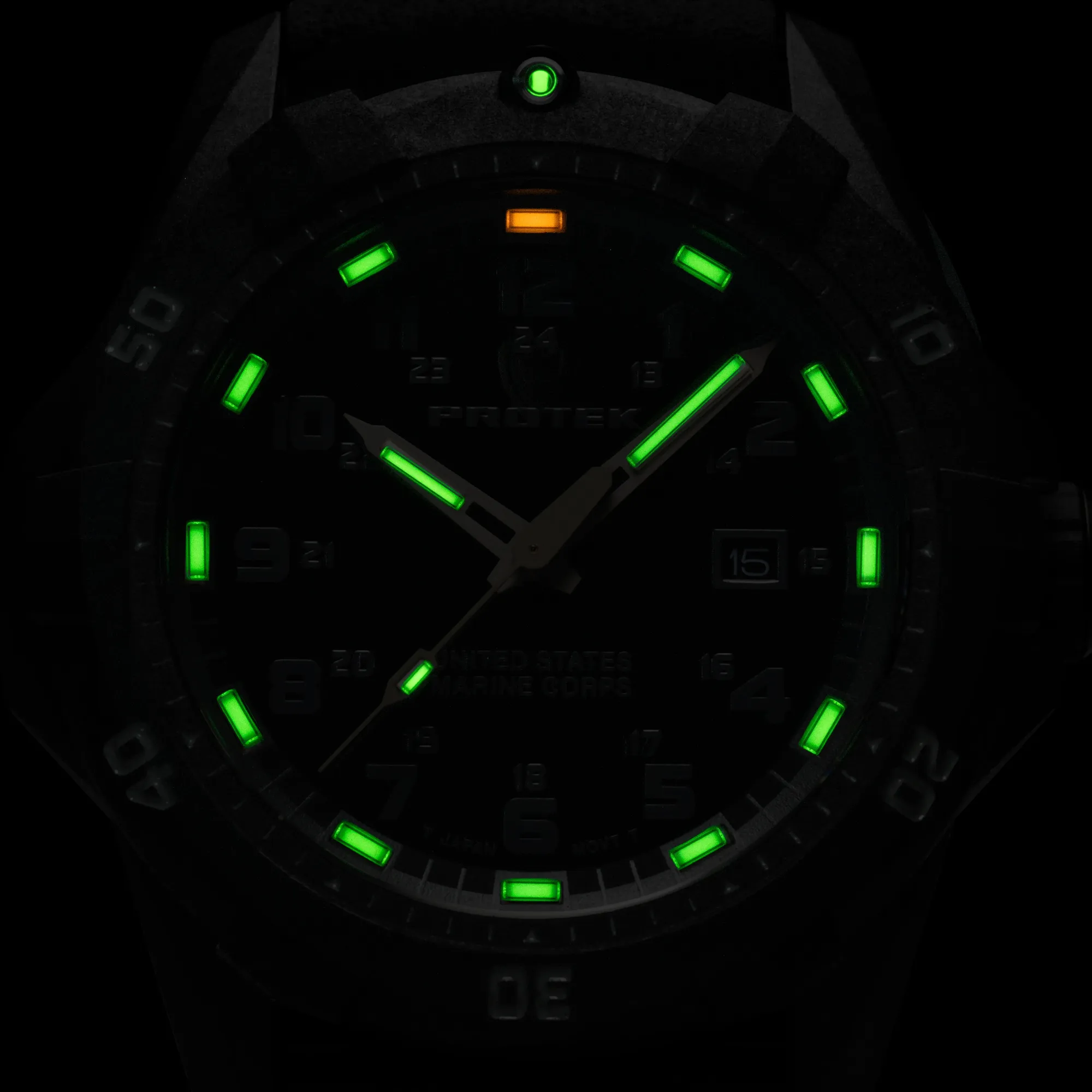 ProTek - PT1011 USMC 42 mm Outdoor Ur // Sort - Image 8