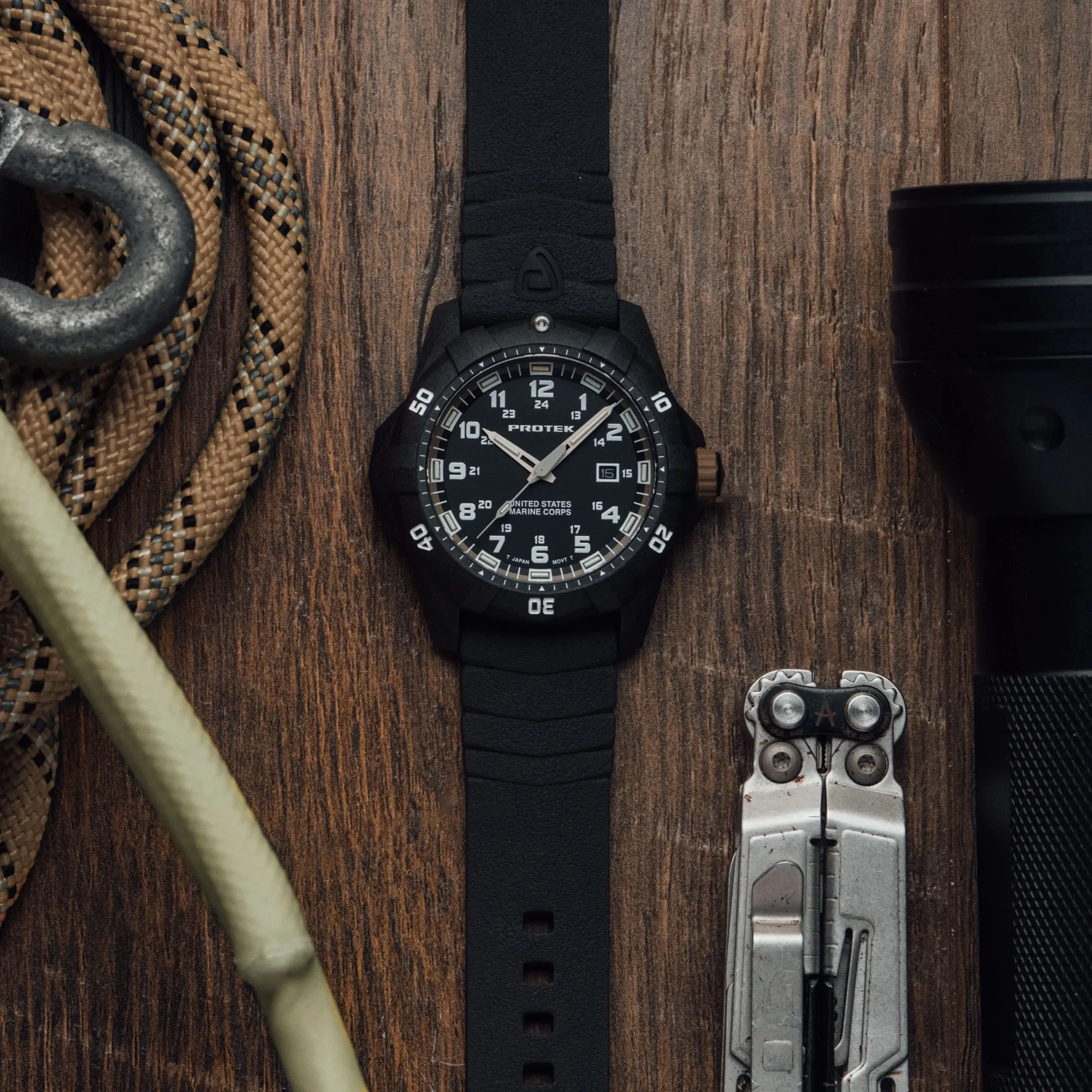 ProTek - PT1016 USMC 42 mm Outdoor Ur // Sort & Sand - Image 10