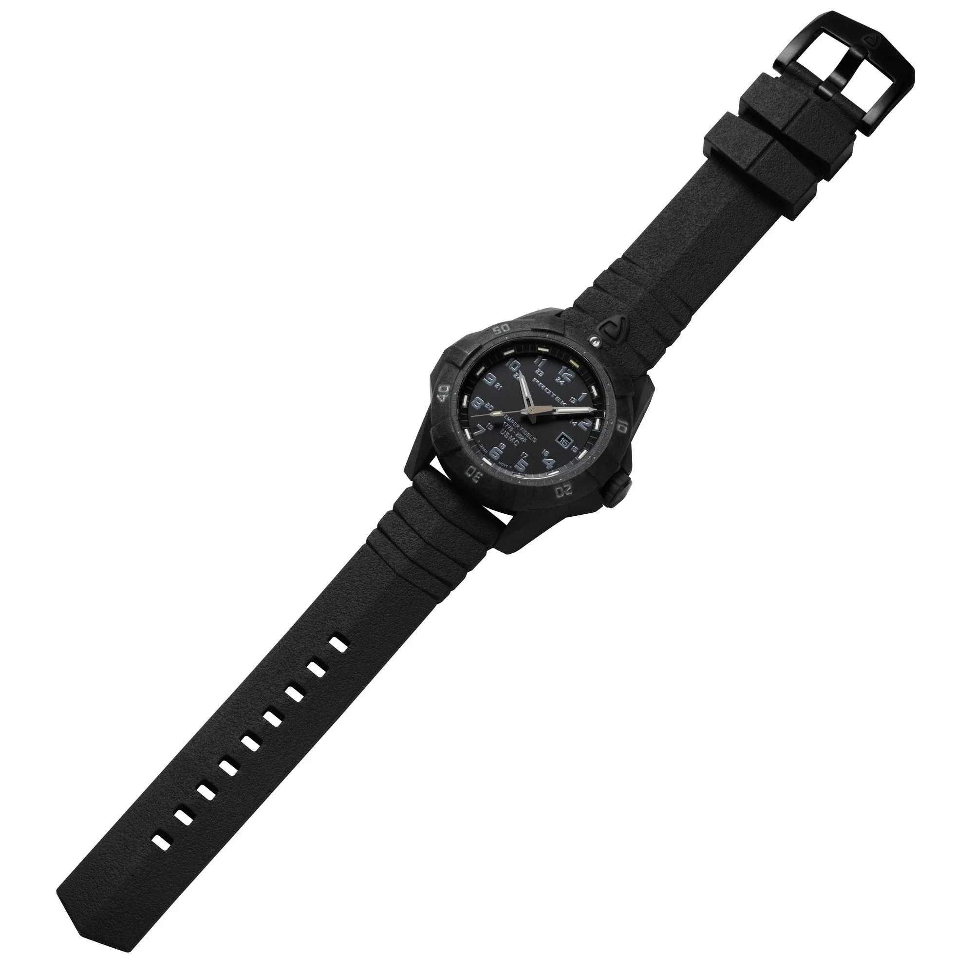 ProTek - PT1011SF USMC 250th Edition 42 mm Outdoor Ur // Sort - Image 4