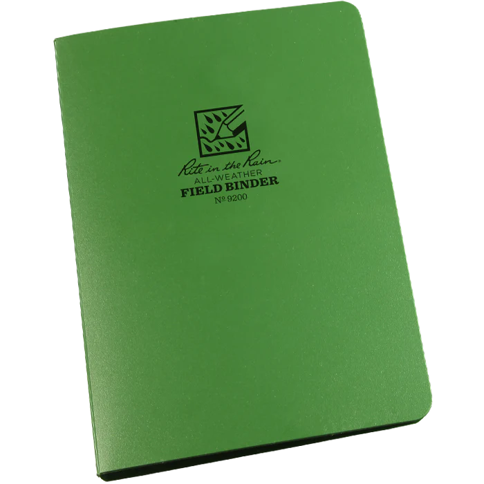 Rite In The Rain - 1/2" Ring Binder // Olivengrøn