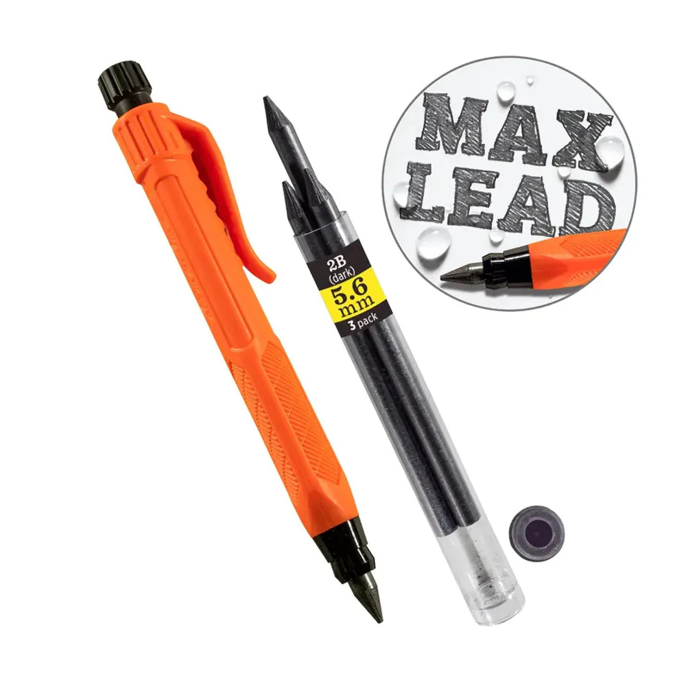 Rite In The Rain - Gravity-Fed Lead Holder // Orange