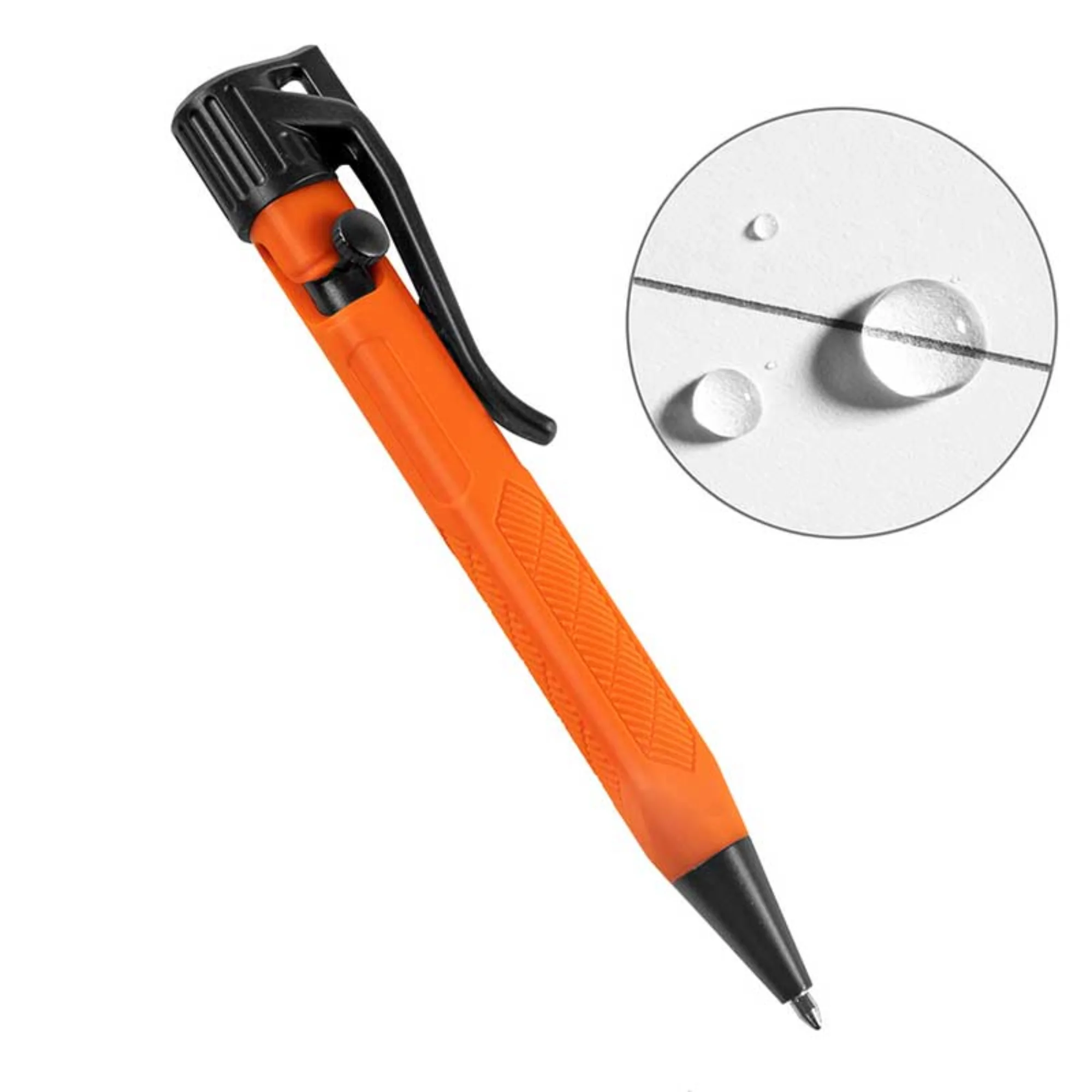 Rite In The Rain - Mini Bolt-Action Pen // Safety Blaze Orange