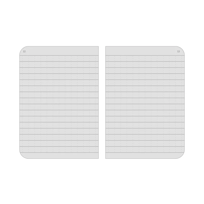 Rite In The Rain - Mini Stapled Notebook (3-pak) // Grøn - Image 6