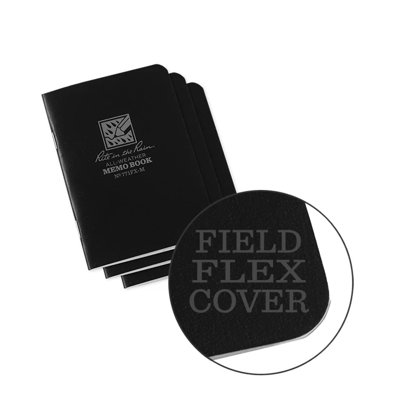 Rite In The Rain - Mini Stapled Notebook (3-pak) // Grøn - Image 8