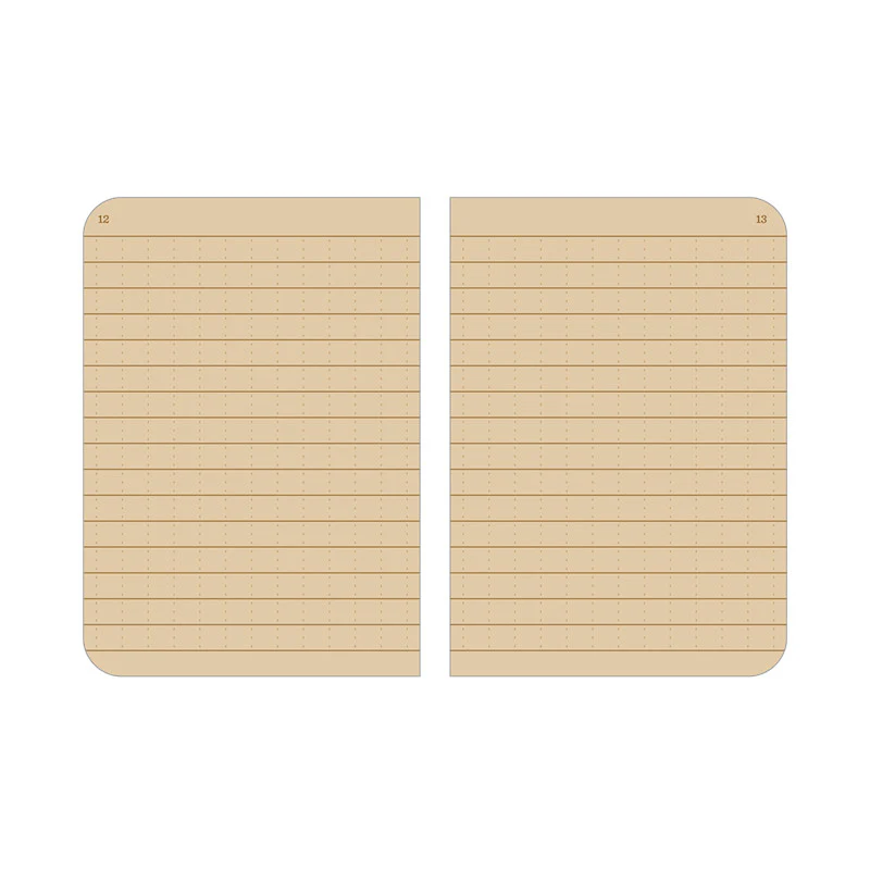 Rite In The Rain - Mini Stapled Notebook (3-pak) // Sand - Image 5