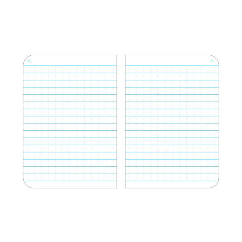 Rite In The Rain - Mini Stapled Notebook (3-pak) // Sort - Image 3