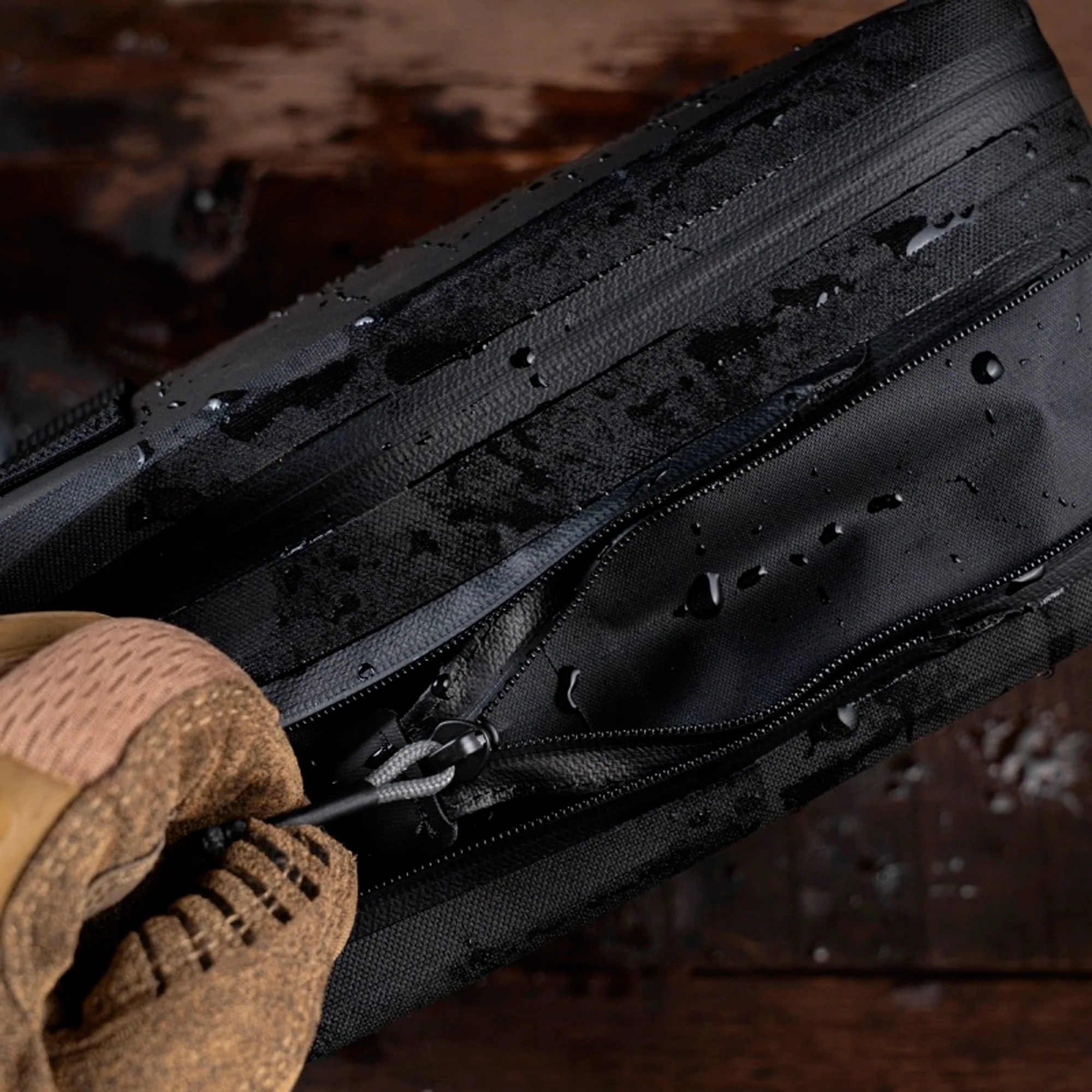 Rite In The Rain - Monsoon Rapid // Large Utility Bag 9x11 Black Expandable - Image 6