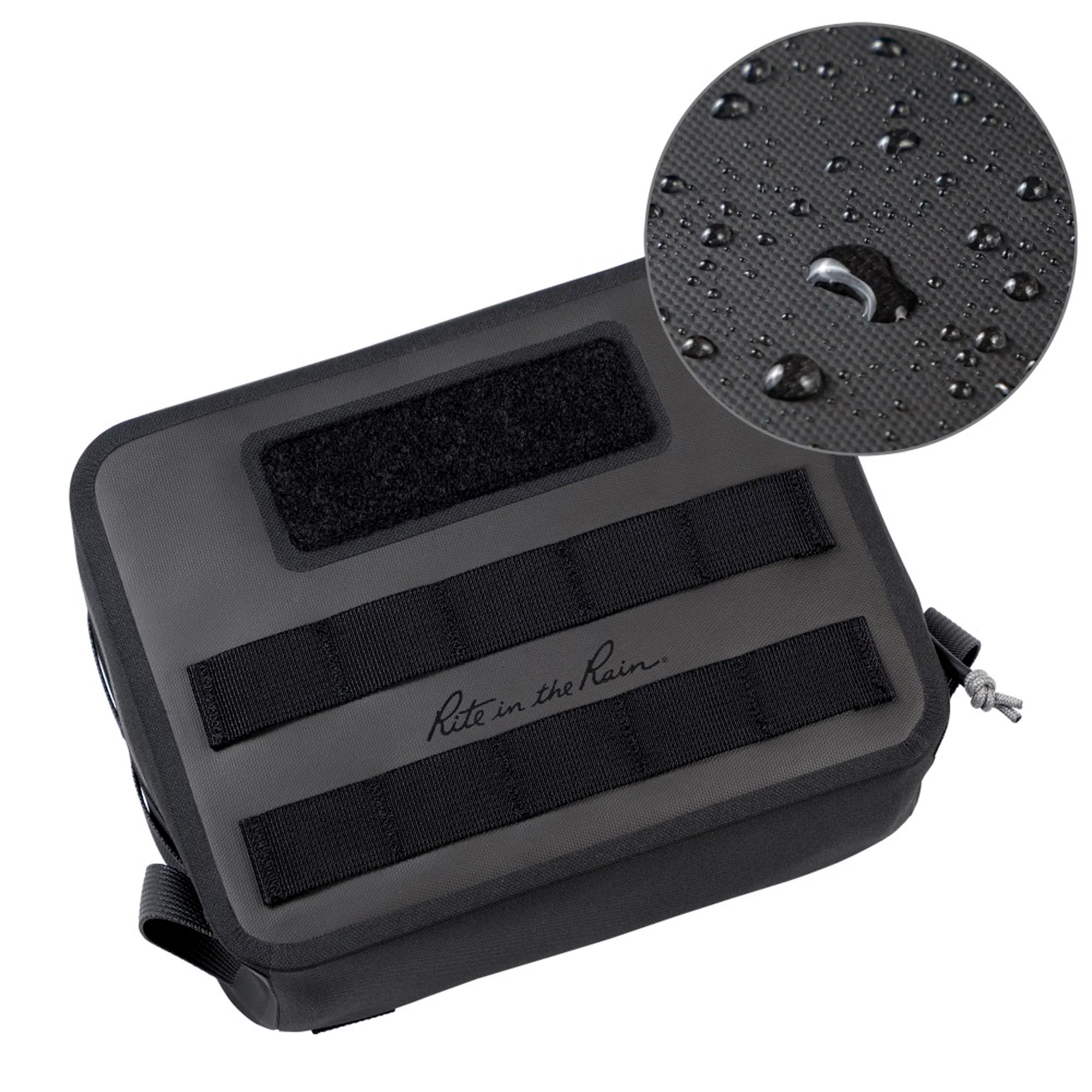 Rite In The Rain - Monsoon Rapid // Medium Utility Bag 7X9 Black W/Velcro