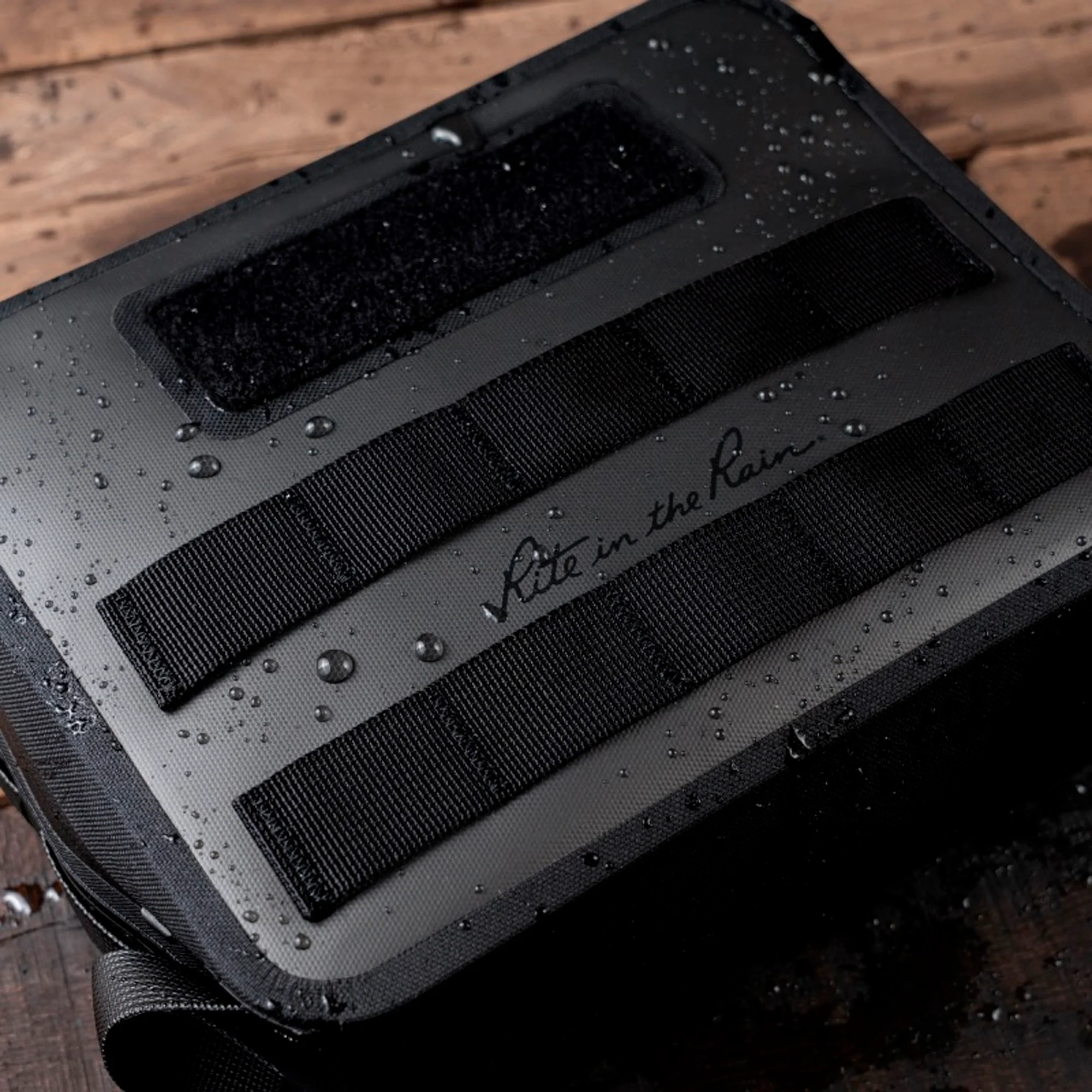 Rite In The Rain - Monsoon Rapid // Medium Utility Bag 7X9 Black W/Velcro - Image 6