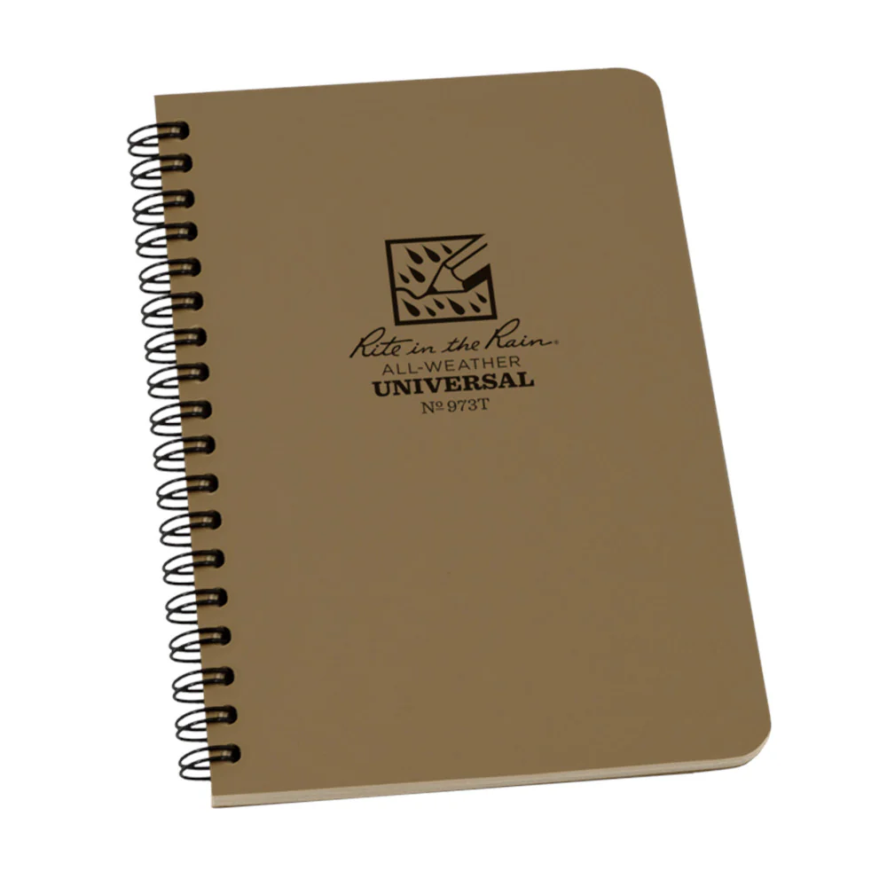 Rite in The Rain - Side Spiral Notebook 11,8 x 17,8 cm // Sand - Image 4