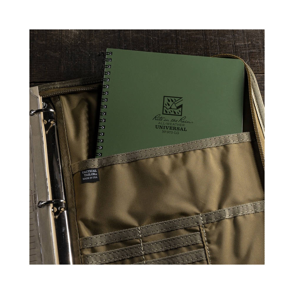 Rite In The Rain - Side Spiral Notebook 22 x 16,8 cm // Olivengrøn - Image 4
