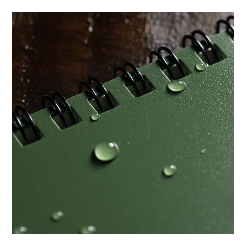 Rite In The Rain - Side Spiral Notebook 22 x 16,8 cm // Olivengrøn - Image 6