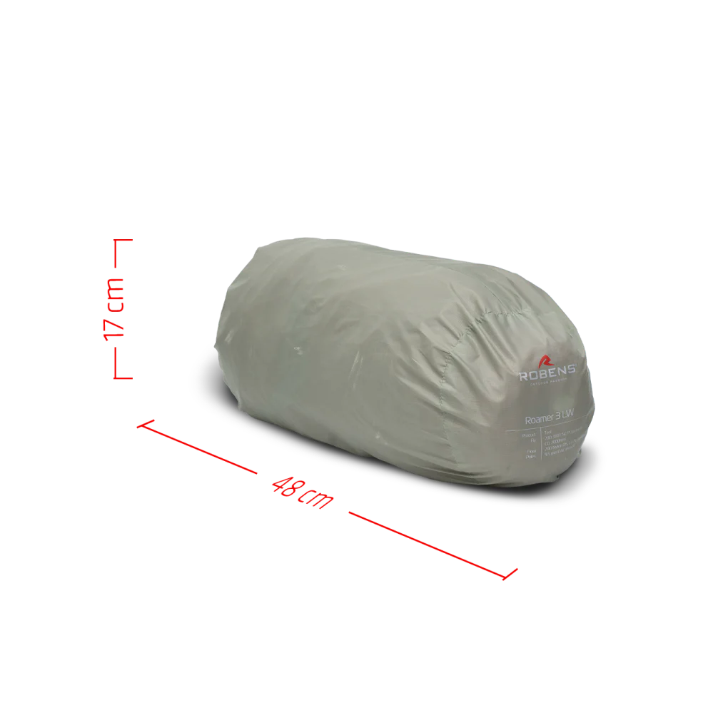 Robens Roamer 3 LW 3-Personer Telt / Lys grøn - Image 3
