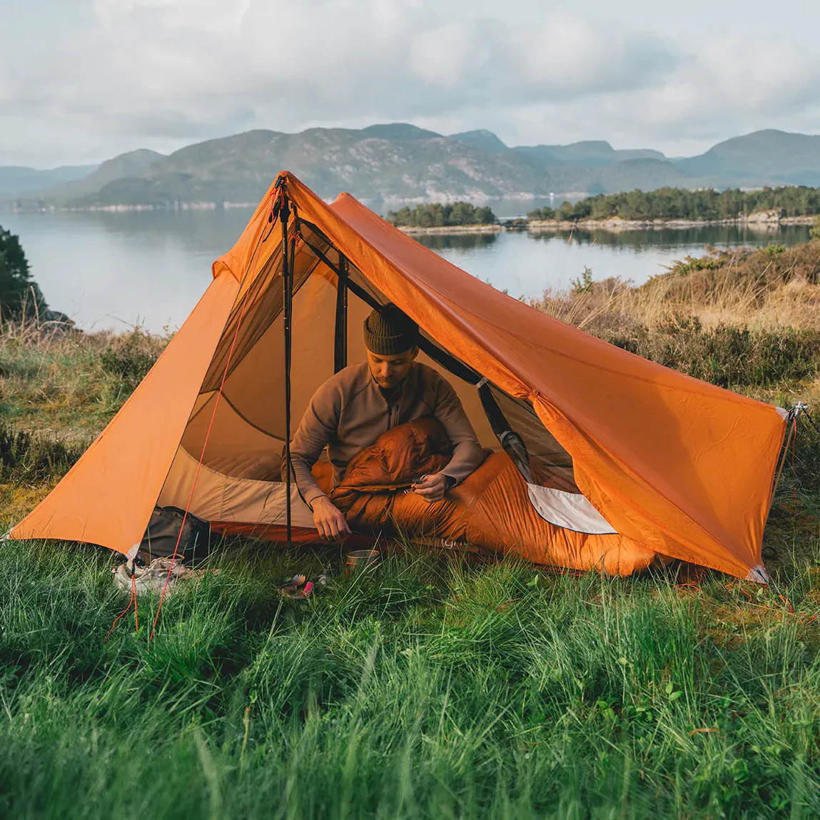 Robens Via 1 UL 1-Personers Telt // Orange - Image 9