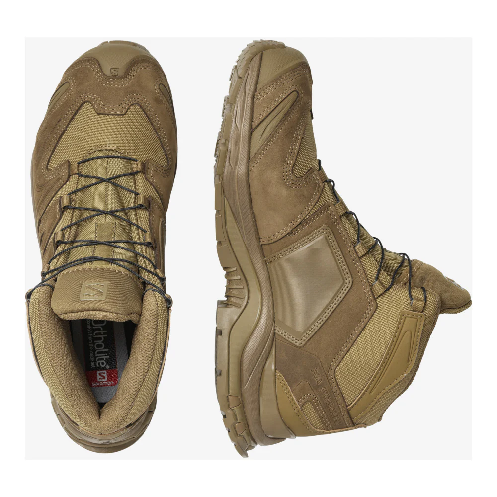 Salomon - Forces XA MID Støvle // Mørk Sand / Coyote - Image 5