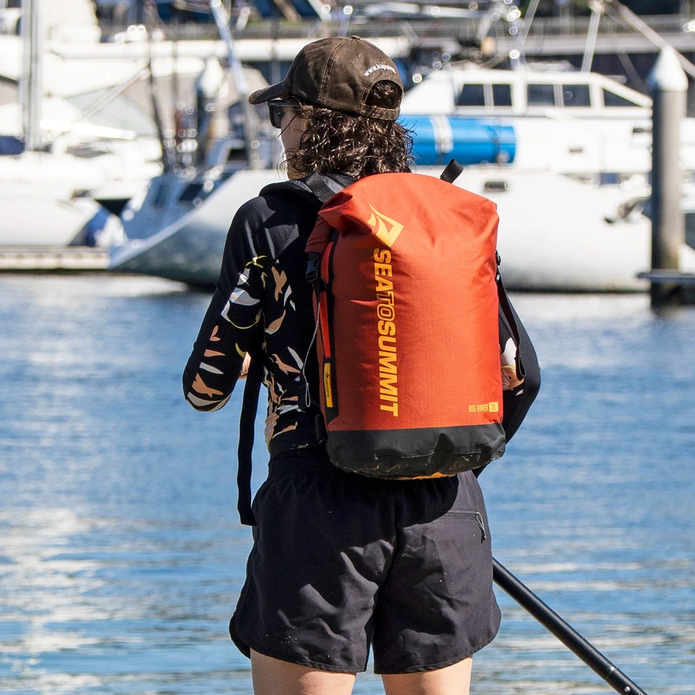 Sea to Summit - Big River Dry Rygsæk 30L // Sort - Image 8