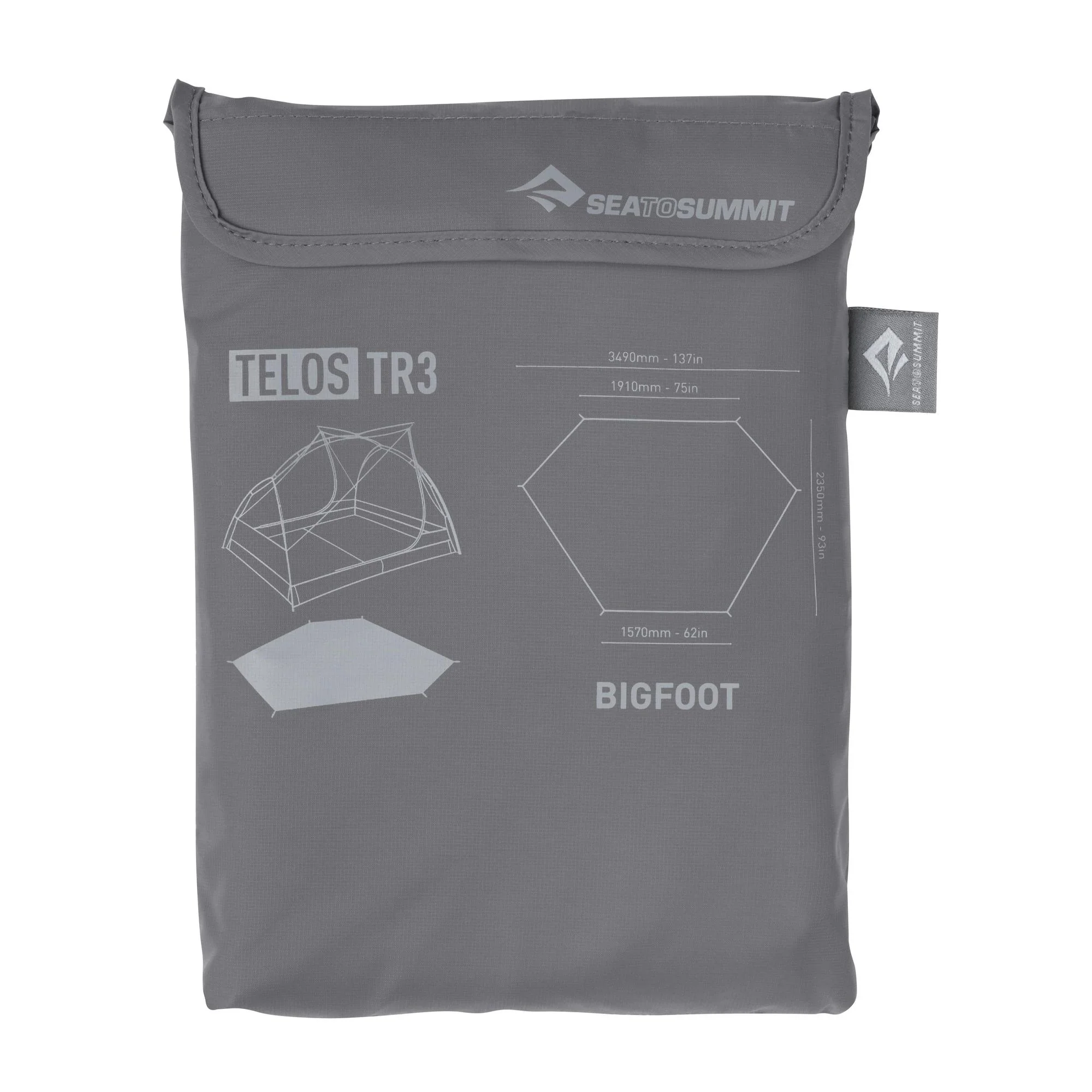 Sea to Summit - Telos TR3 Footprint // Charcoal - Image 3