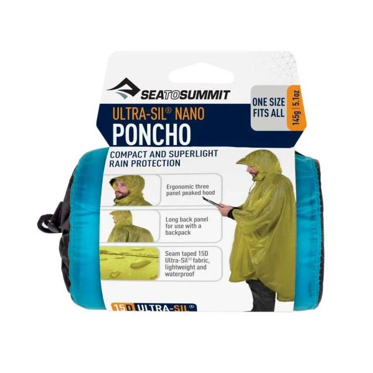 Sea to Summit - Ultra-Sil Nano Poncho // Blå - Image 3
