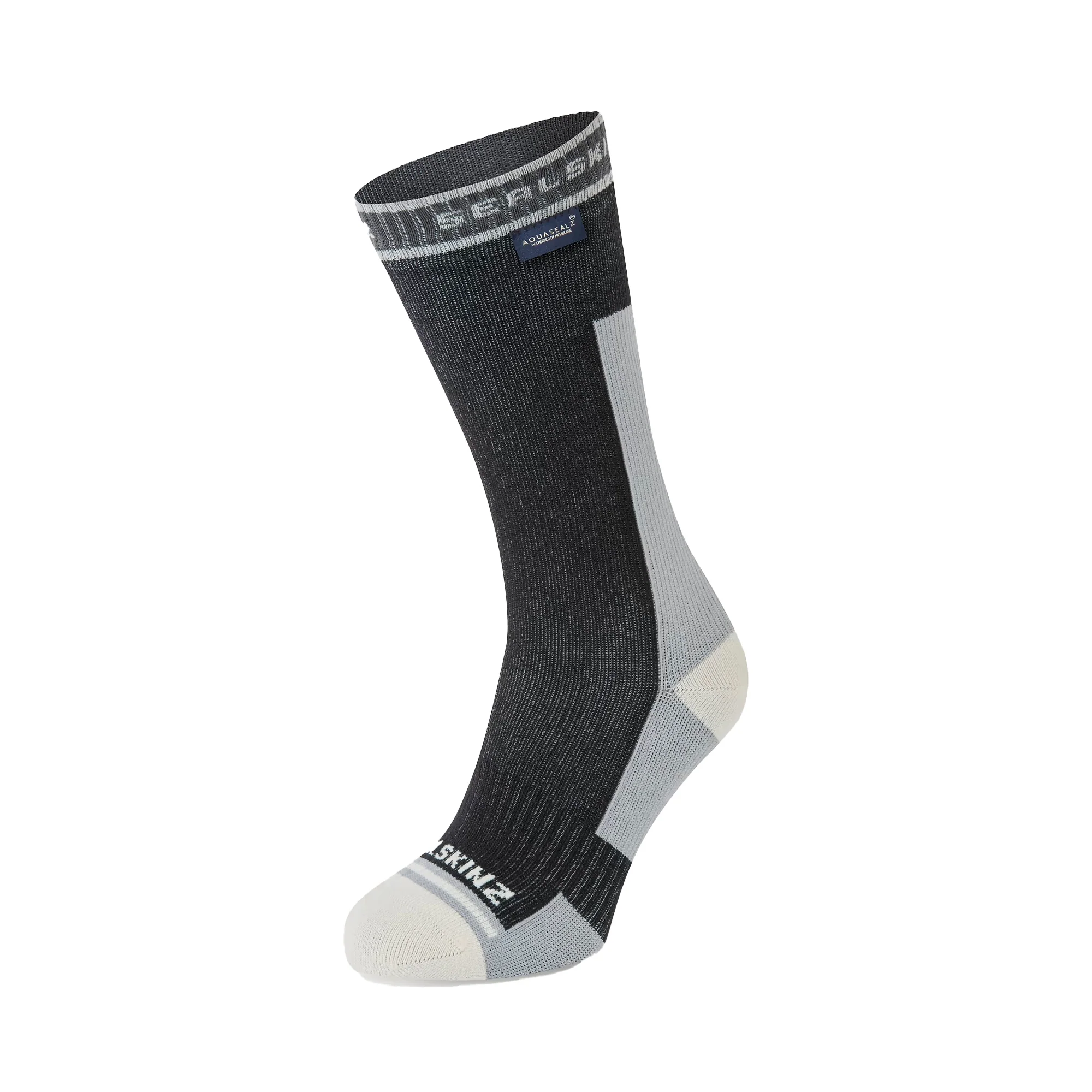 Sealskinz - Holverstone Mid Vandtætte Sokker // Sort