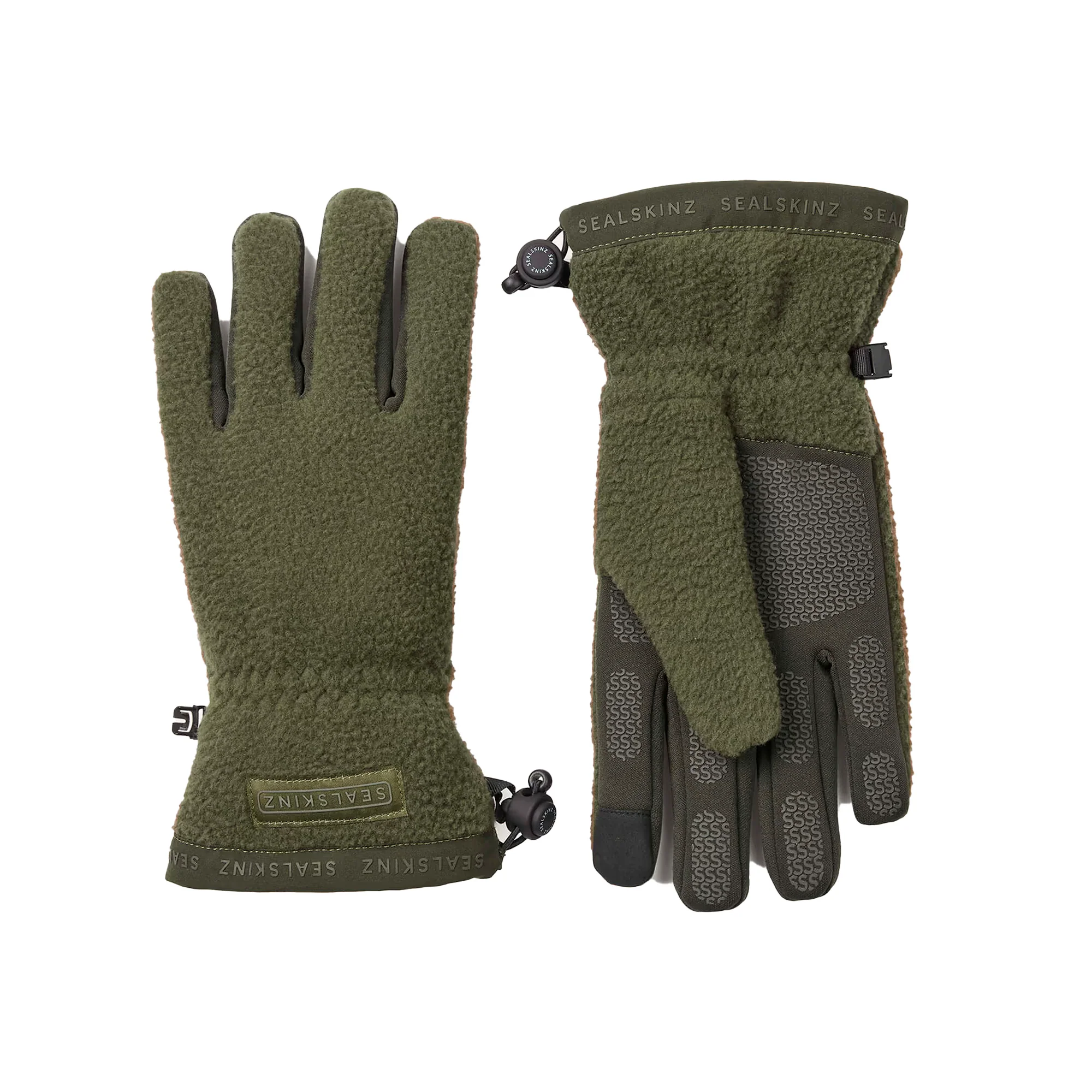 Sealskinz - Hoveton Vandtætte fleecehandsker // Olive