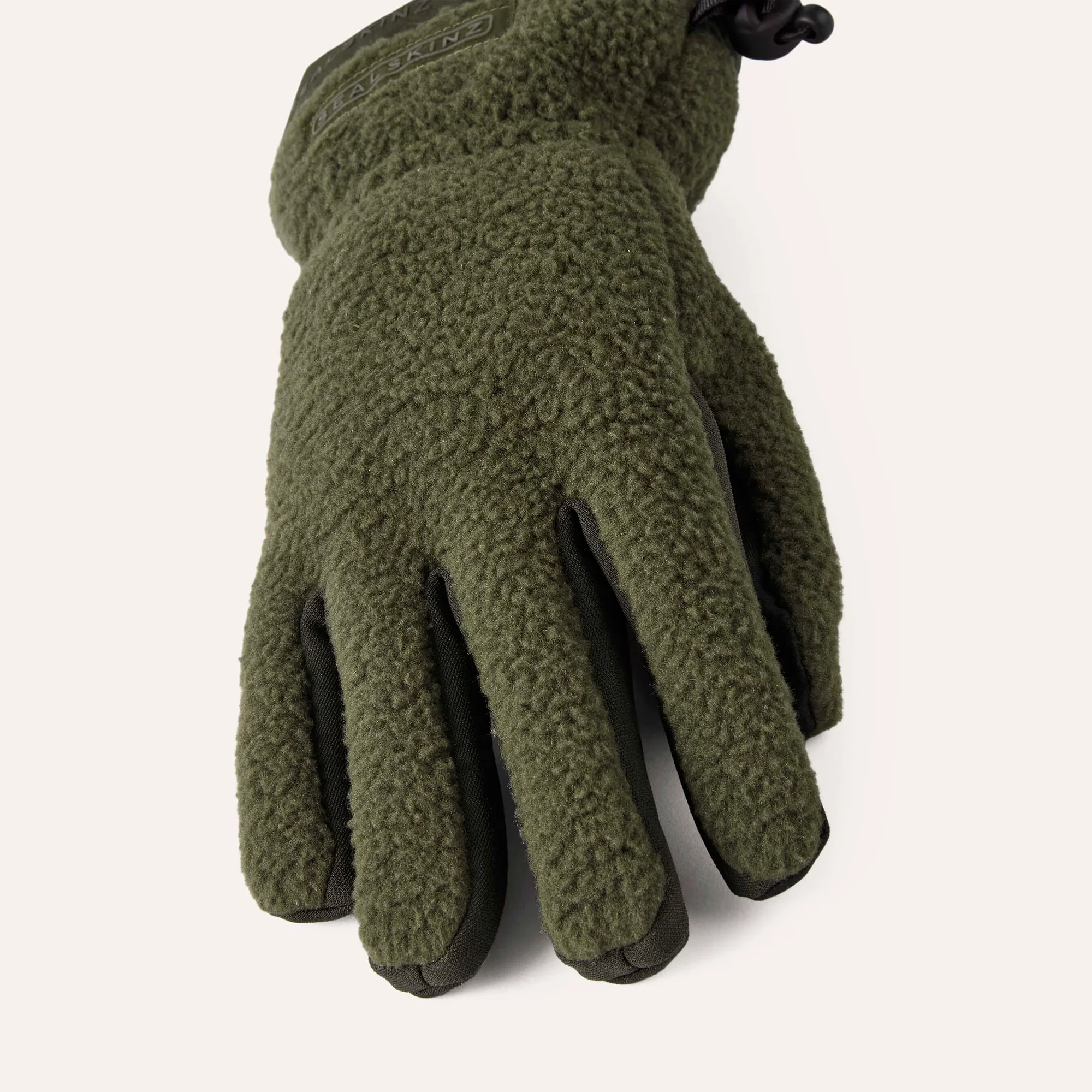 Sealskinz - Hoveton Vandtætte fleecehandsker // Olive - Image 3