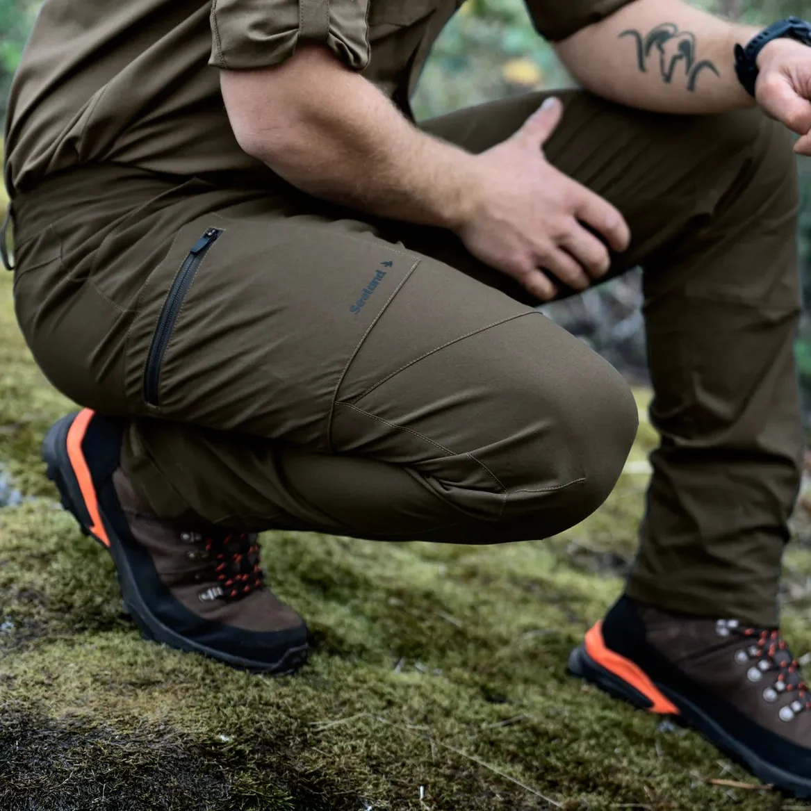 Seeland - Ash Outdoor bukser // Pine green - Image 7