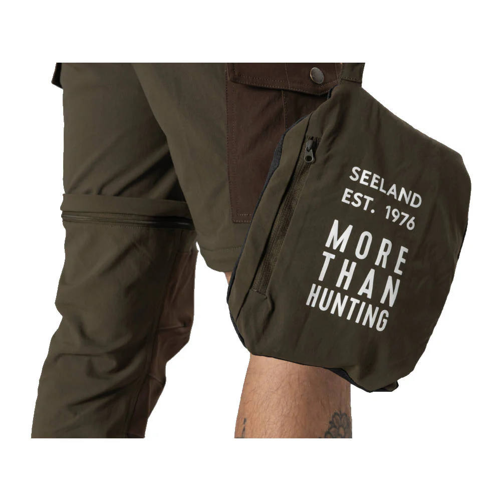 Seeland - Birch Zip-off Herre Jagtbukser // Pine Green - Image 3
