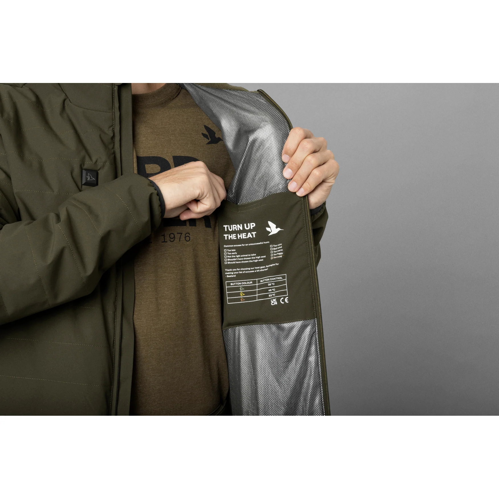 Seeland - Celsius Heat Jakke // Pine Green - Image 5
