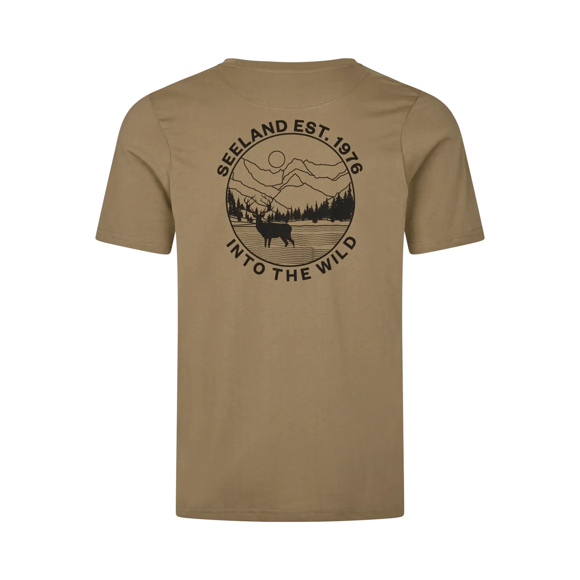 Seeland - Hunting Landscape T-shirt // Covert Green - Image 2