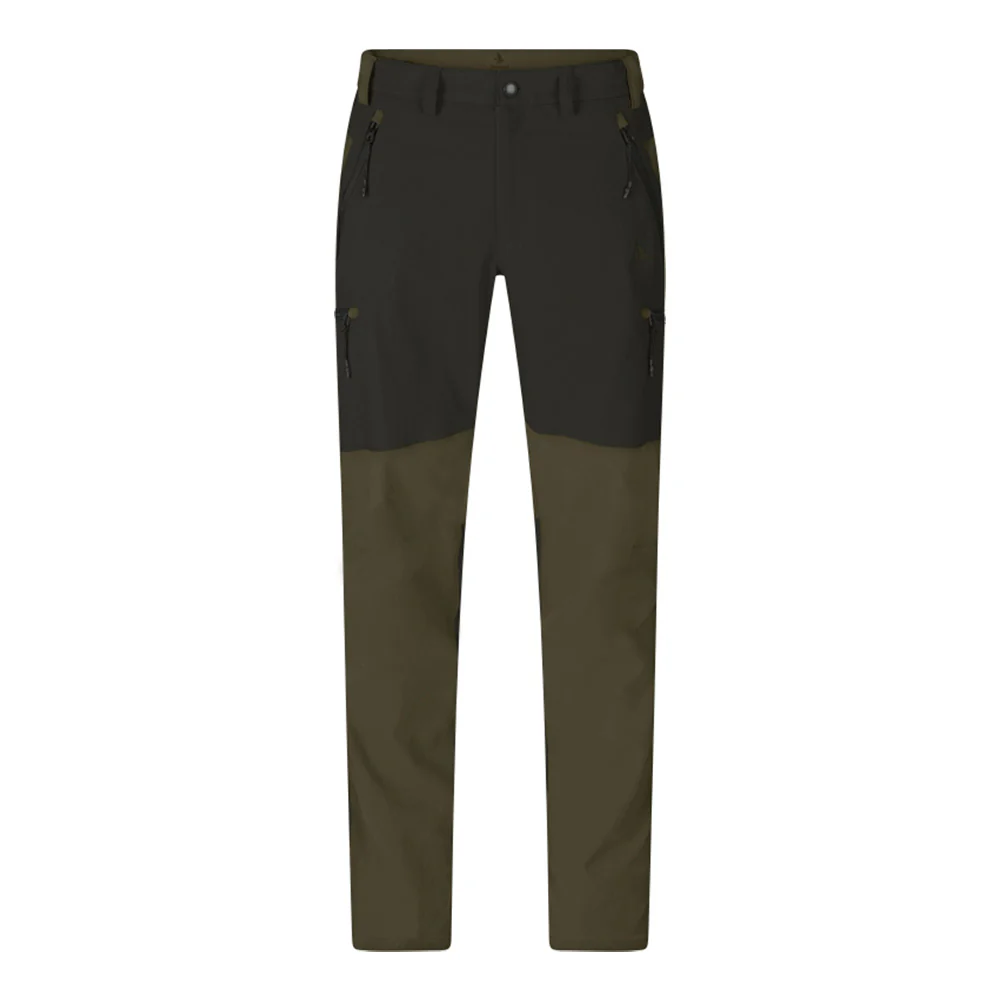 Seeland - Outdoor Stretch Bukser // Grøn / Brun