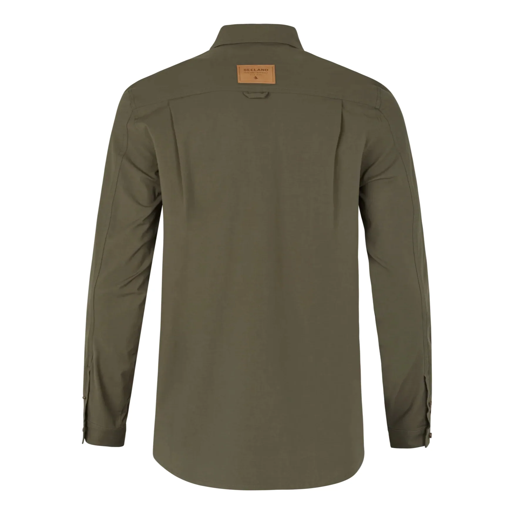 Seeland - Selous L/S Cargo Skjorte // Grape leaf - Image 2