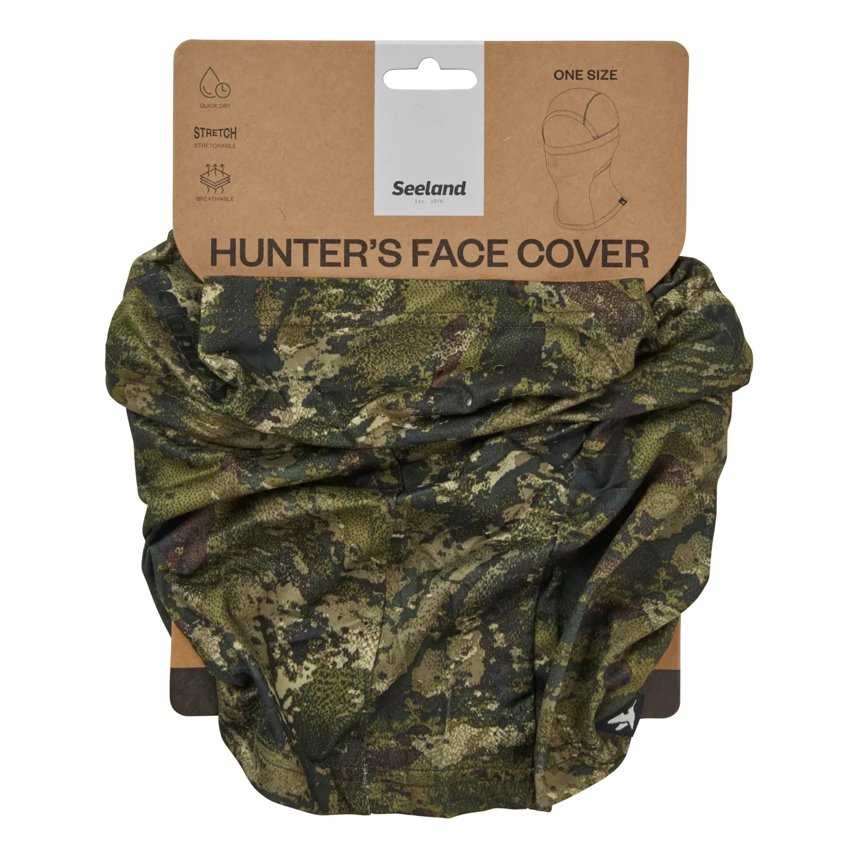 Seeland - Tagus Camo Ansigts Cover // InVis MPC green - Image 2
