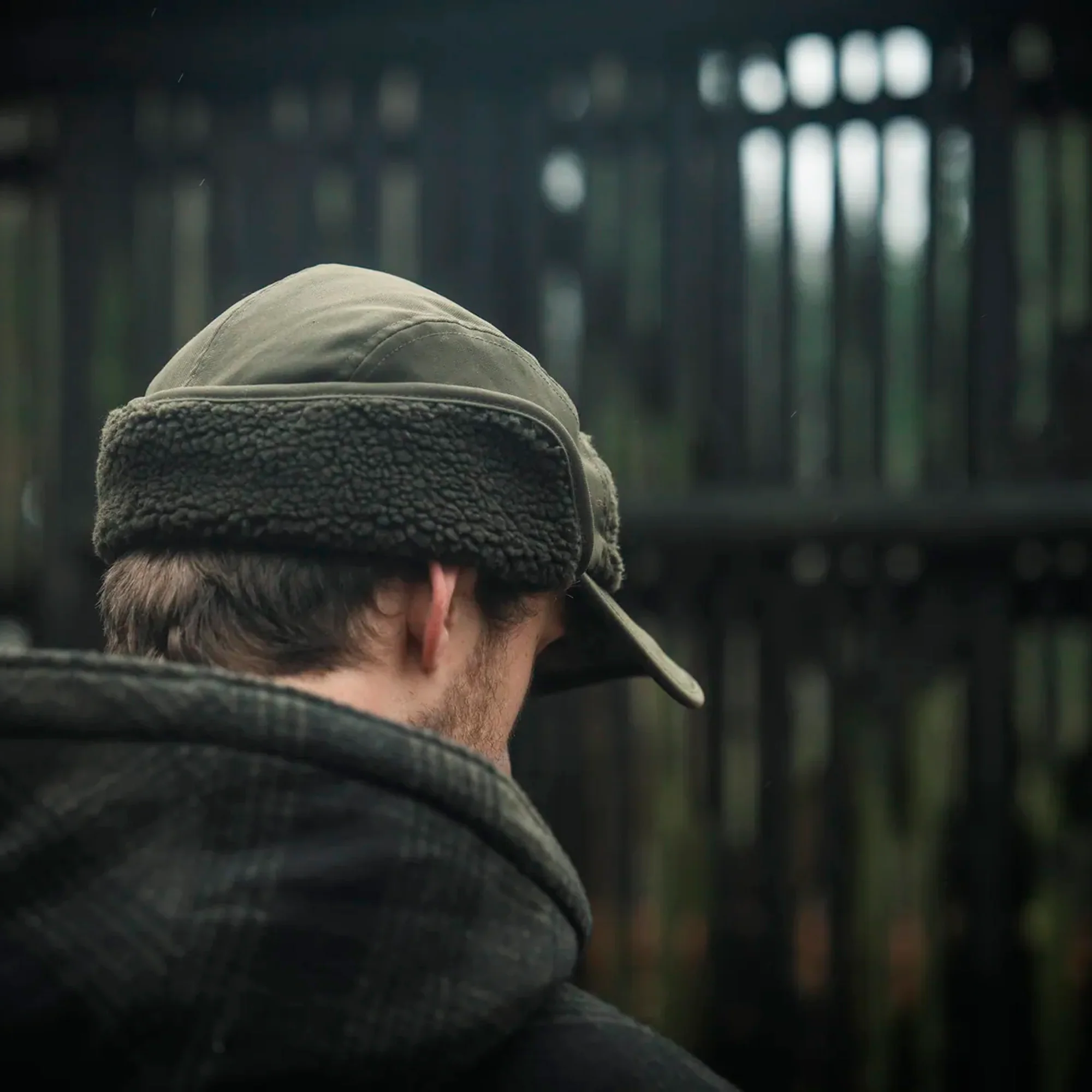 Seeland - Teddy Fold Down Cap // Pine Green - Image 3