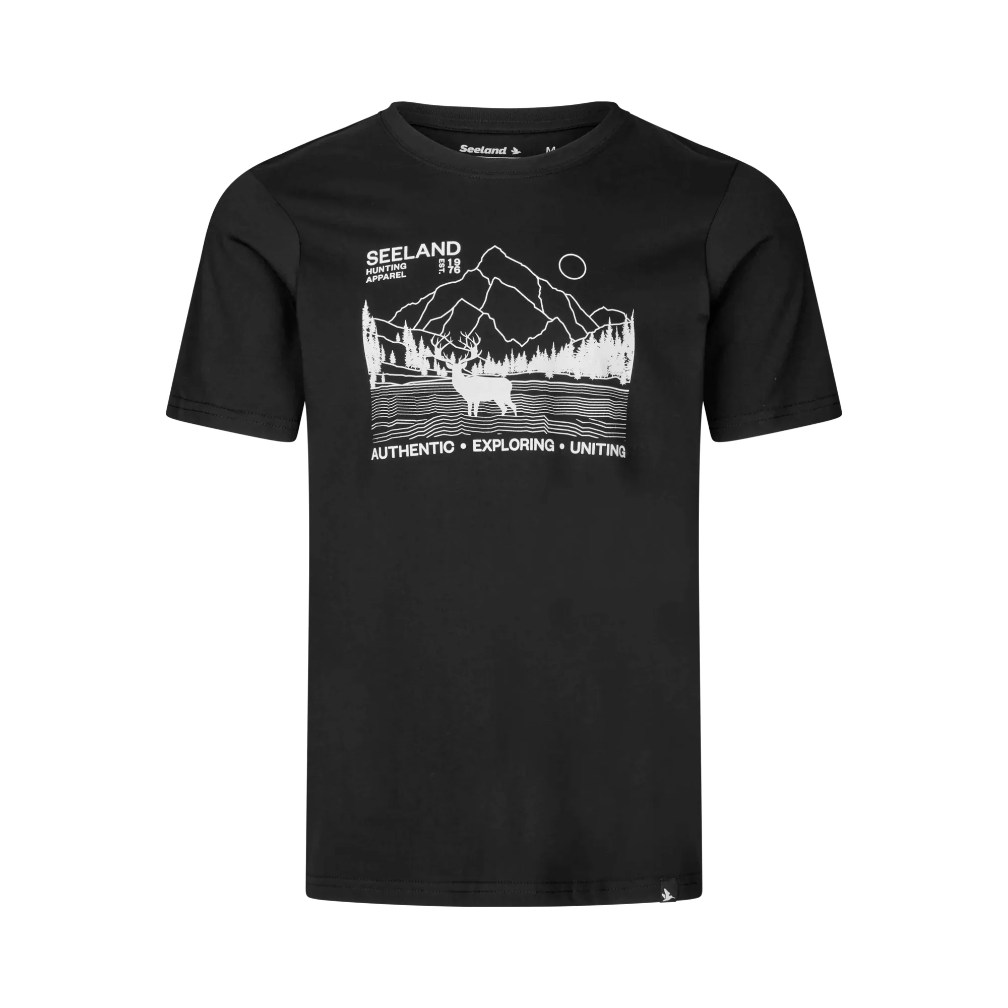 Seeland - Territory T-shirt // Sort