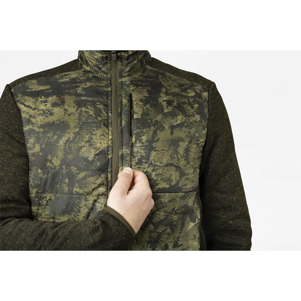 Seeland - Theo Hybrid Jakke m. Strik // Camo - Image 6