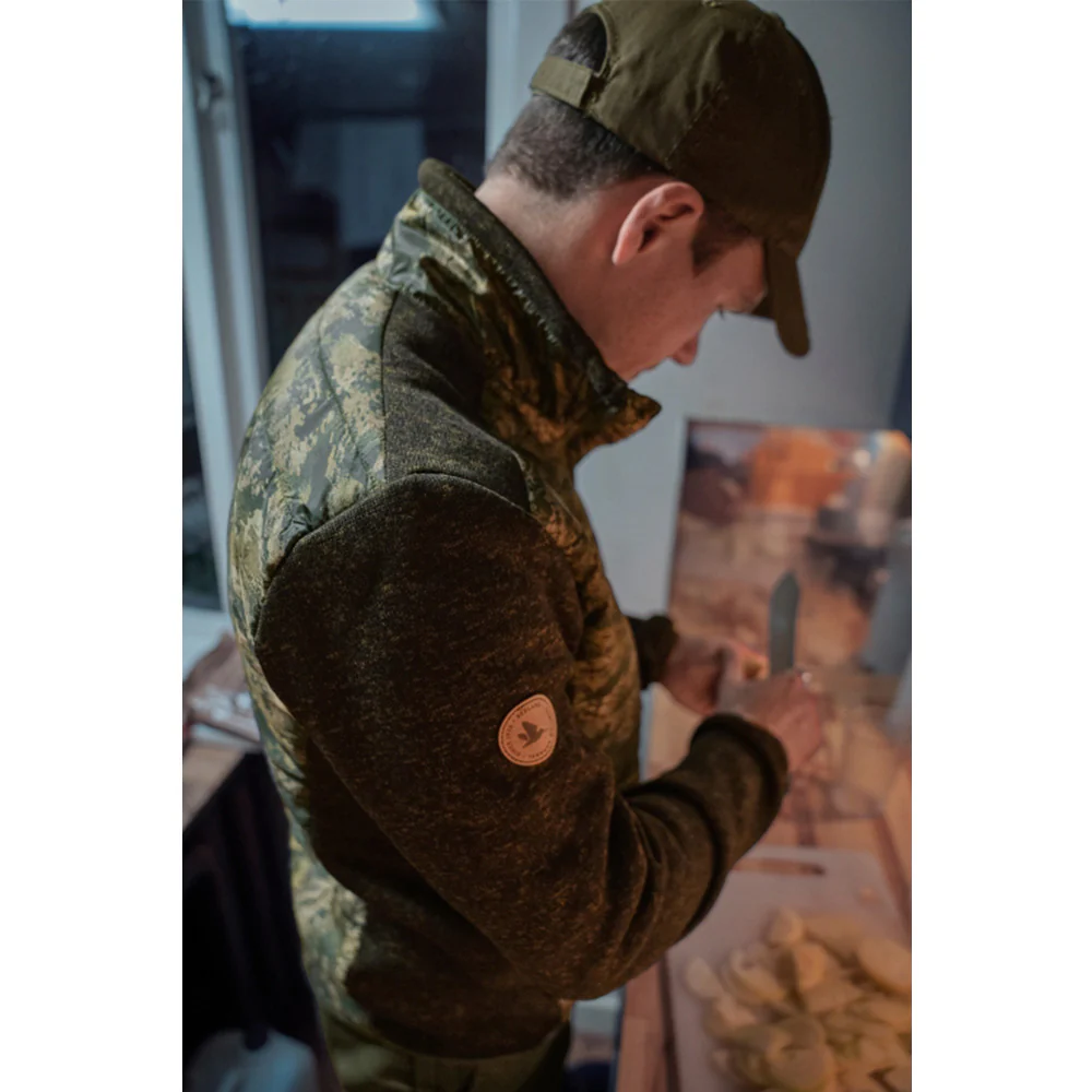 Seeland - Theo Hybrid Jakke m. Strik // Camo - Image 7