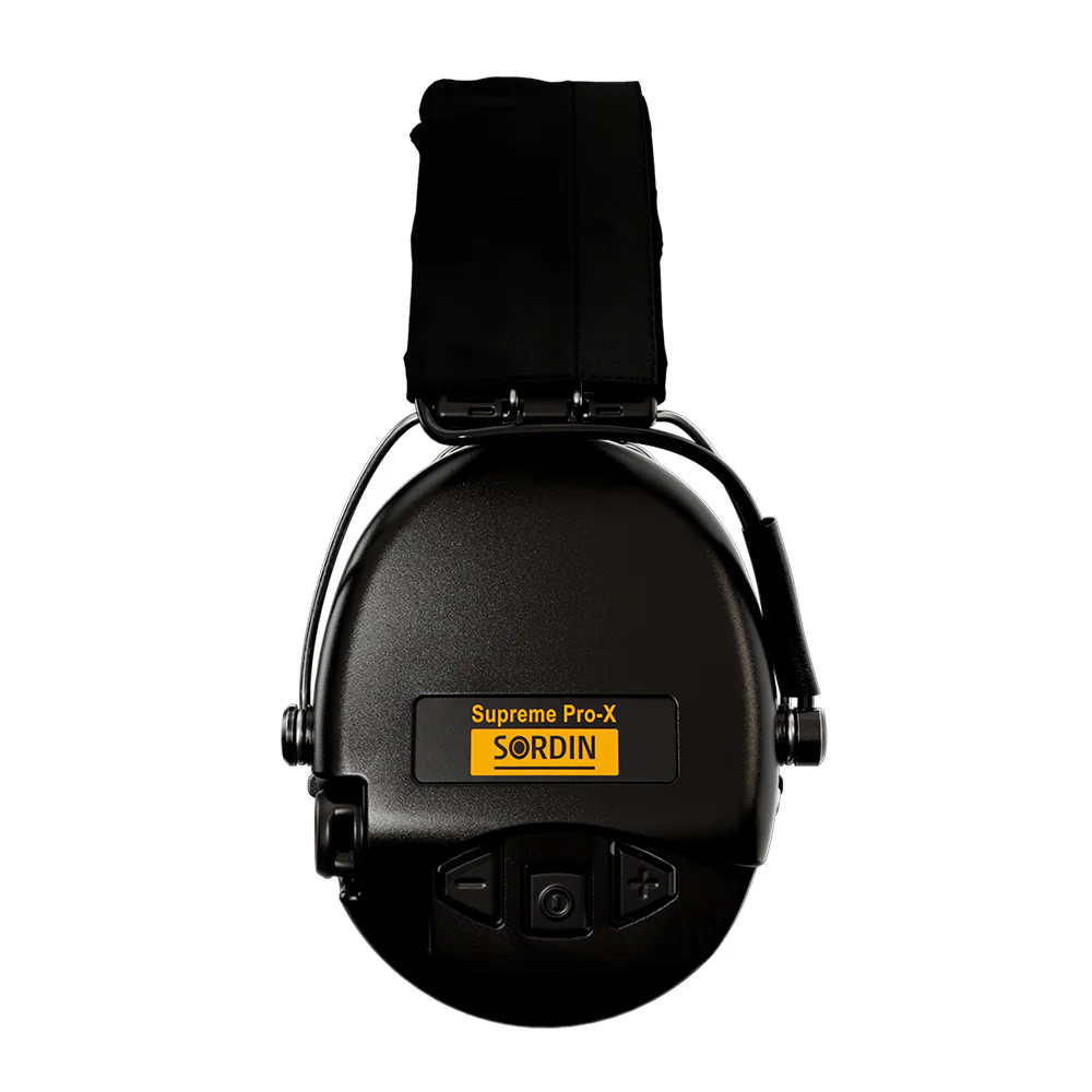 Sordin - Supreme Pro-X LED Elektronisk Høreværn 82 dB Sort - Image 4
