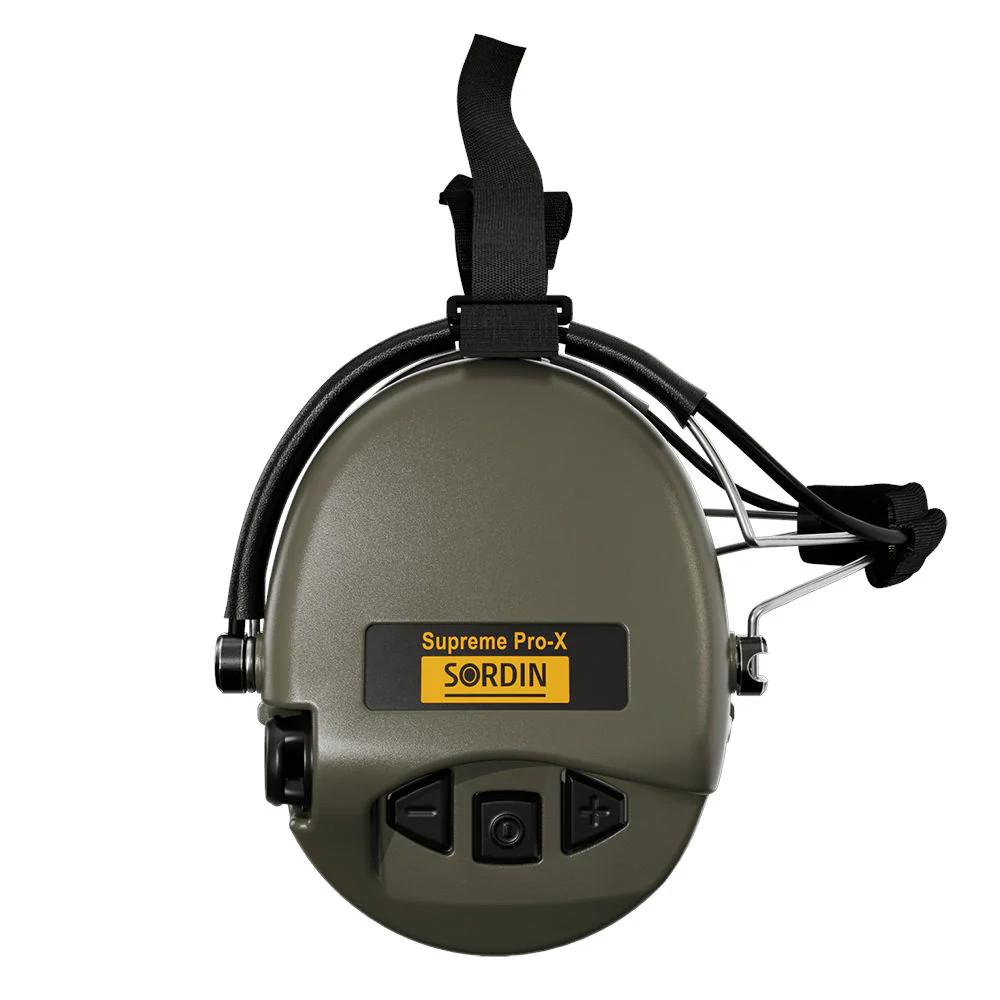 Sordin - Supreme Pro X Neckband Høreværn // Olivengrøn - Image 5