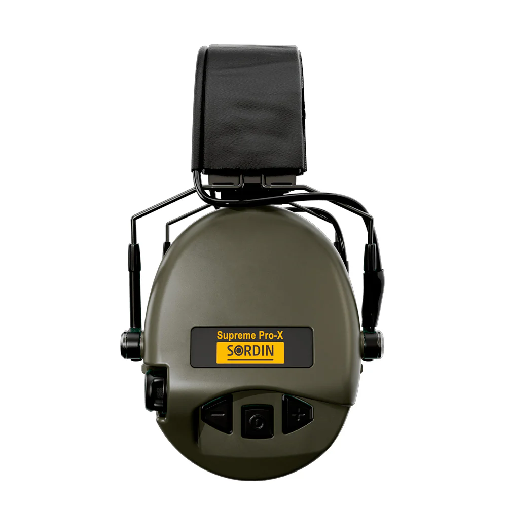 Sordin - Supreme Pro-X Slim Elektronisk Høreværn 82 dB Grøn - Image 2