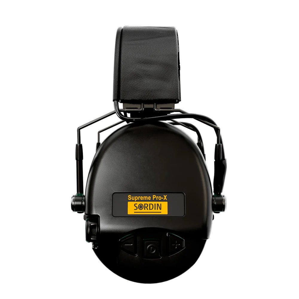 Sordin - Supreme Pro-X Slim Elektronisk Høreværn 82 dB Sort - Image 2
