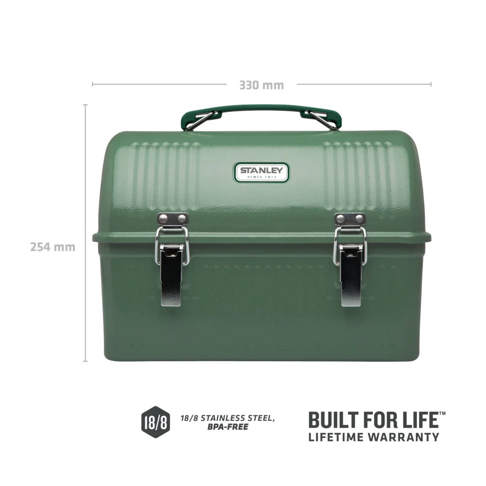 Stanley - Classic Madkasse // 9,5L - Hammertone Green - Image 3