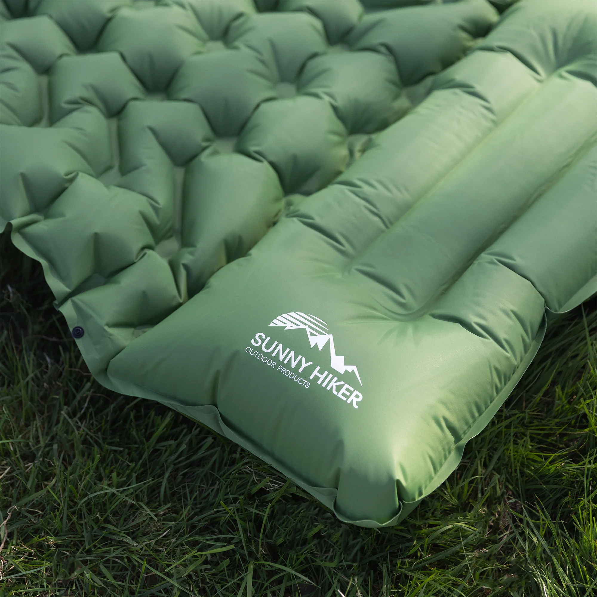 Sunny Hiker - Comfort Liggeunderlag m. Fodpumpe // Grøn - Image 16
