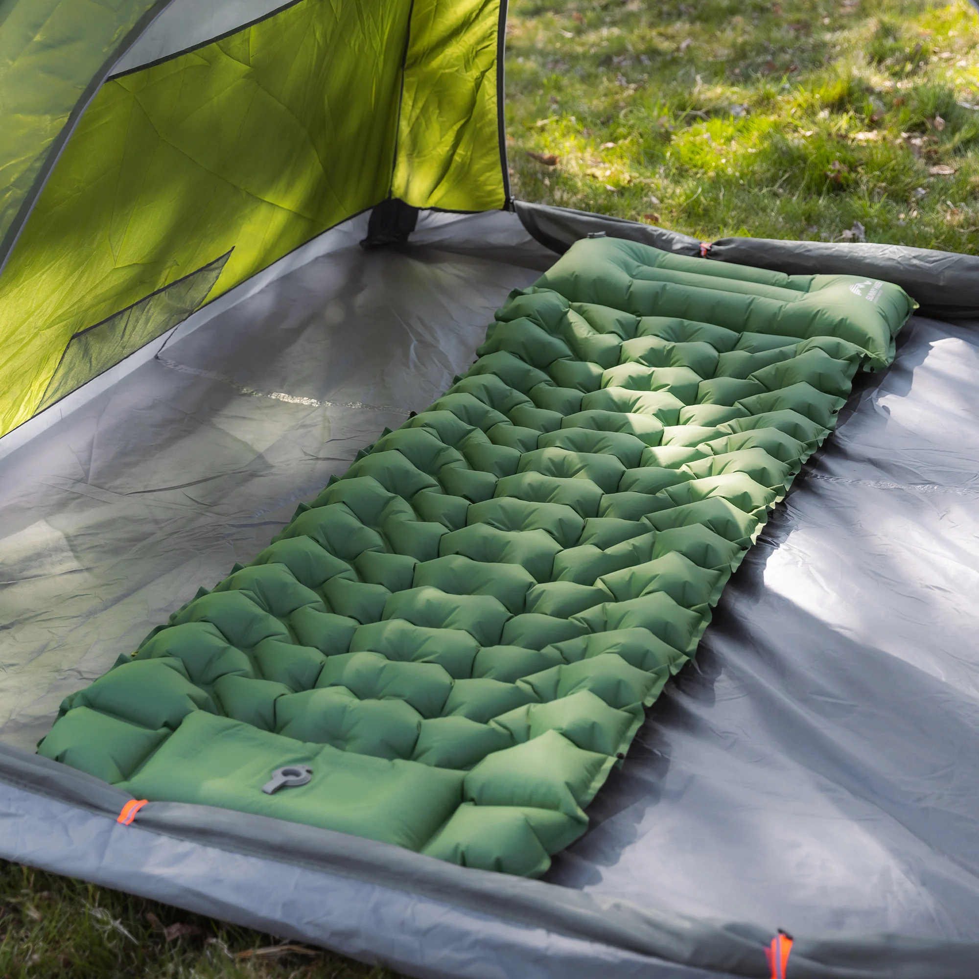 Sunny Hiker - Comfort Liggeunderlag m. Fodpumpe // Grøn - Image 19