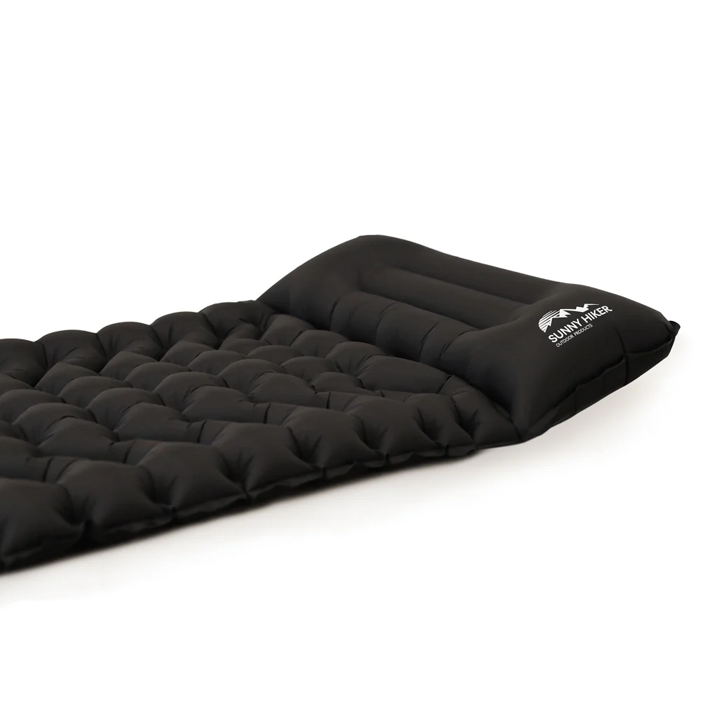 Sunny Hiker - Comfort Liggeunderlag m. Fodpumpe // Sort - Image 5
