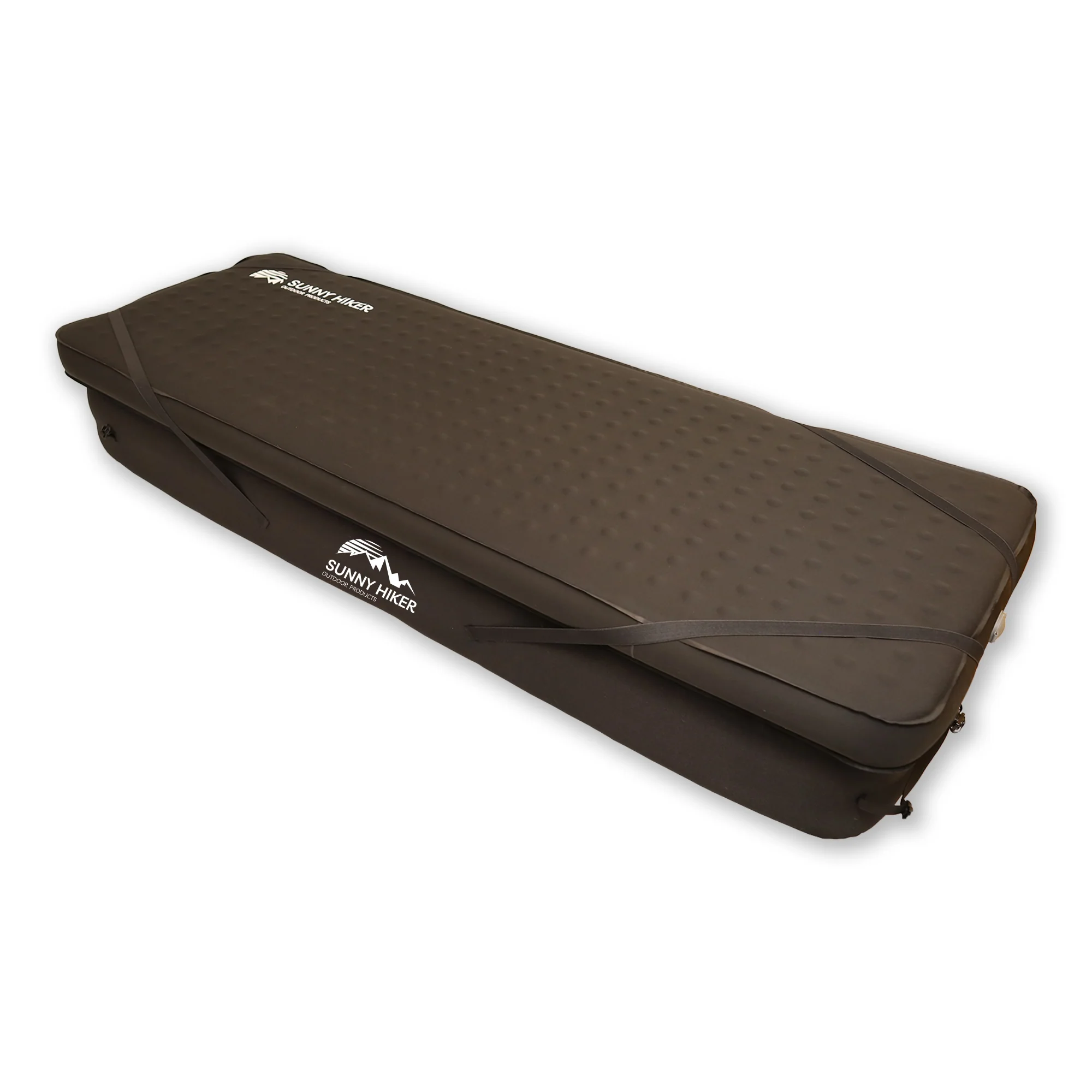 Sunny Hiker - Deluxe Oppustelig Camping Seng // Sort - Image 6