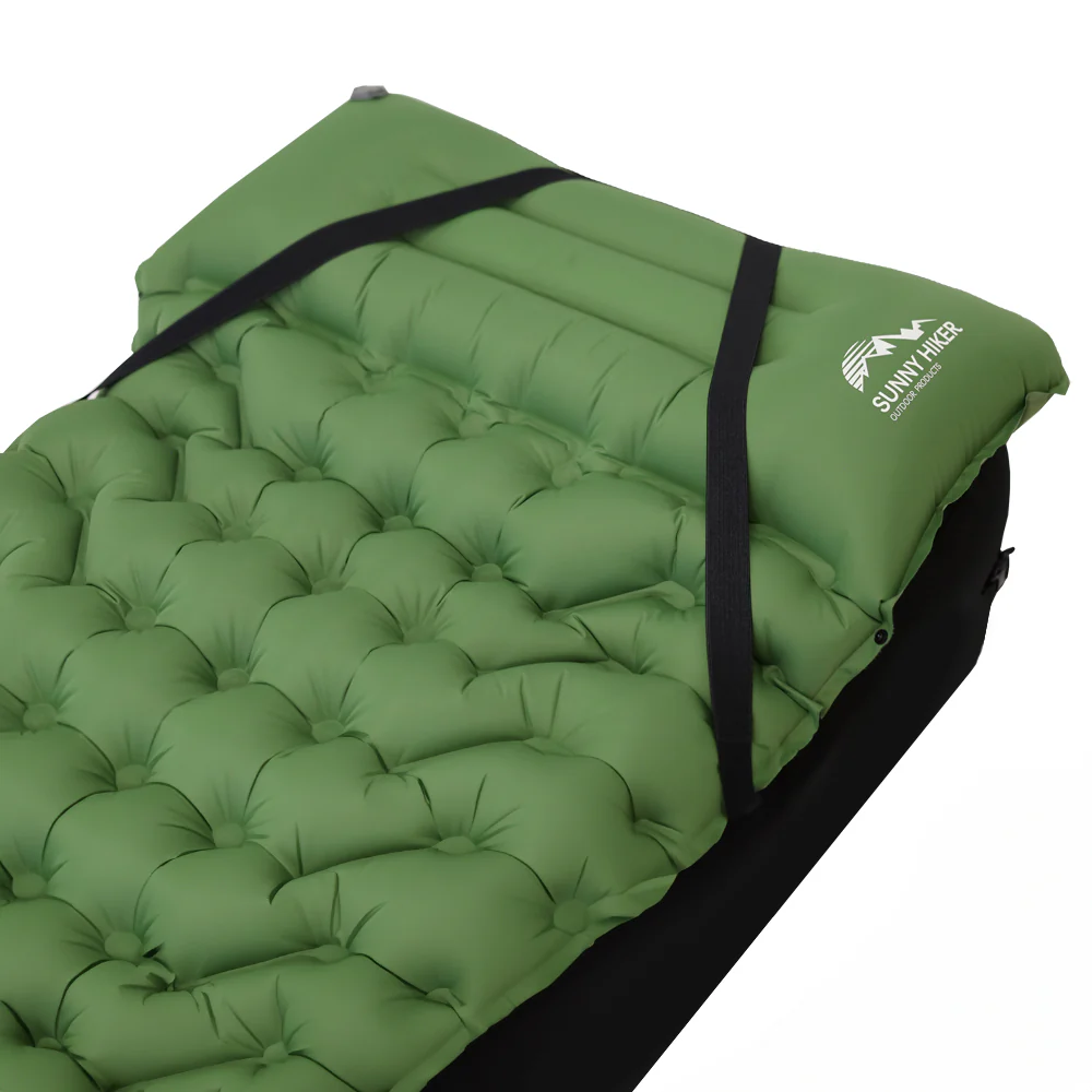Sunny Hiker - Deluxe Oppustelig Camping Seng // Sort - Image 9