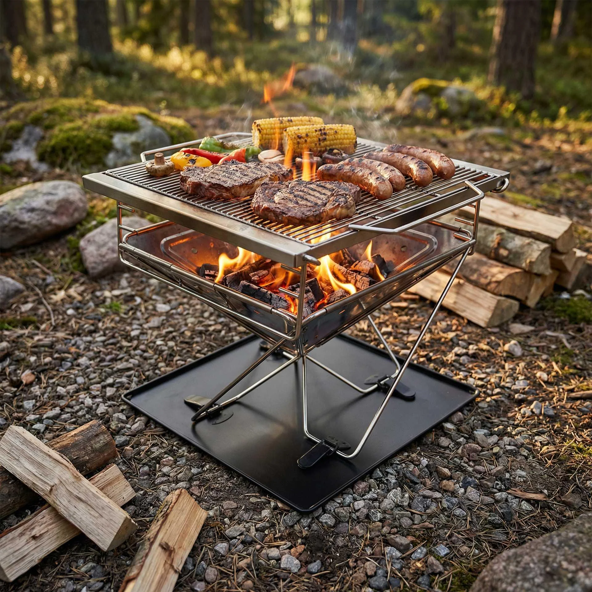 Sunny Hiker - Foldbar Grill - Image 2