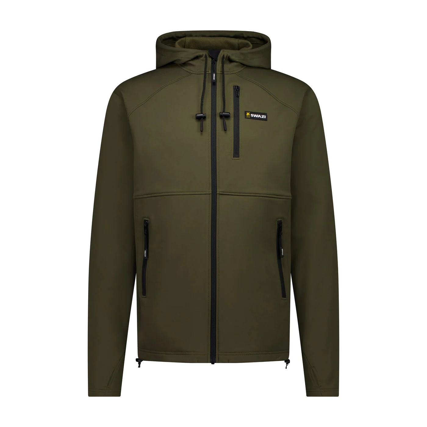 Swazi - Stalker Hooded Fleece Jakke // Stone